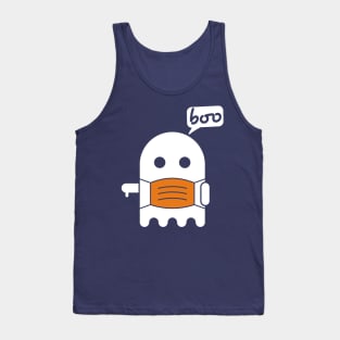 Boo Ghost Halloween Tank Top